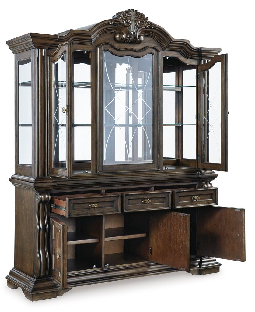 Maylee Dining Buffet In Dark Brown D94780