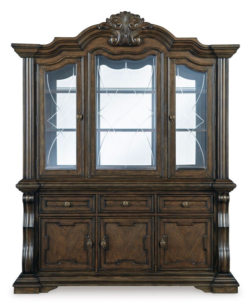 Maylee Dining Buffet In Dark Brown D94780