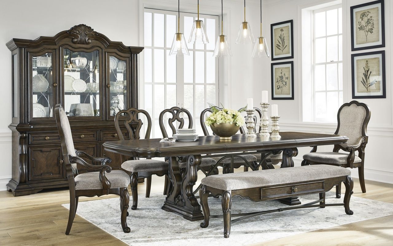 Maylee Dining Buffet In Dark Brown D94780