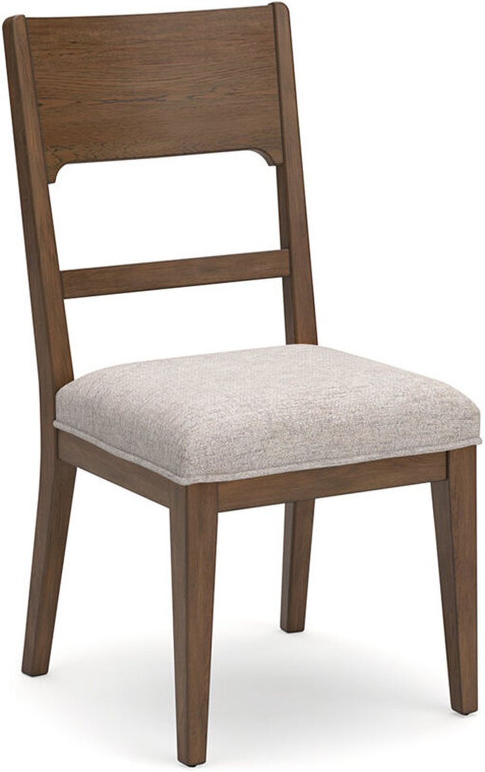 Cabalynn Oatmeal And Light Brown Dining Upholstered Side Chair Set of 2 D97401