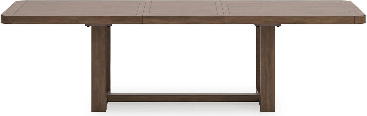 Cabalynn Light Brown Rectangular Dining Room Extension Table D97435