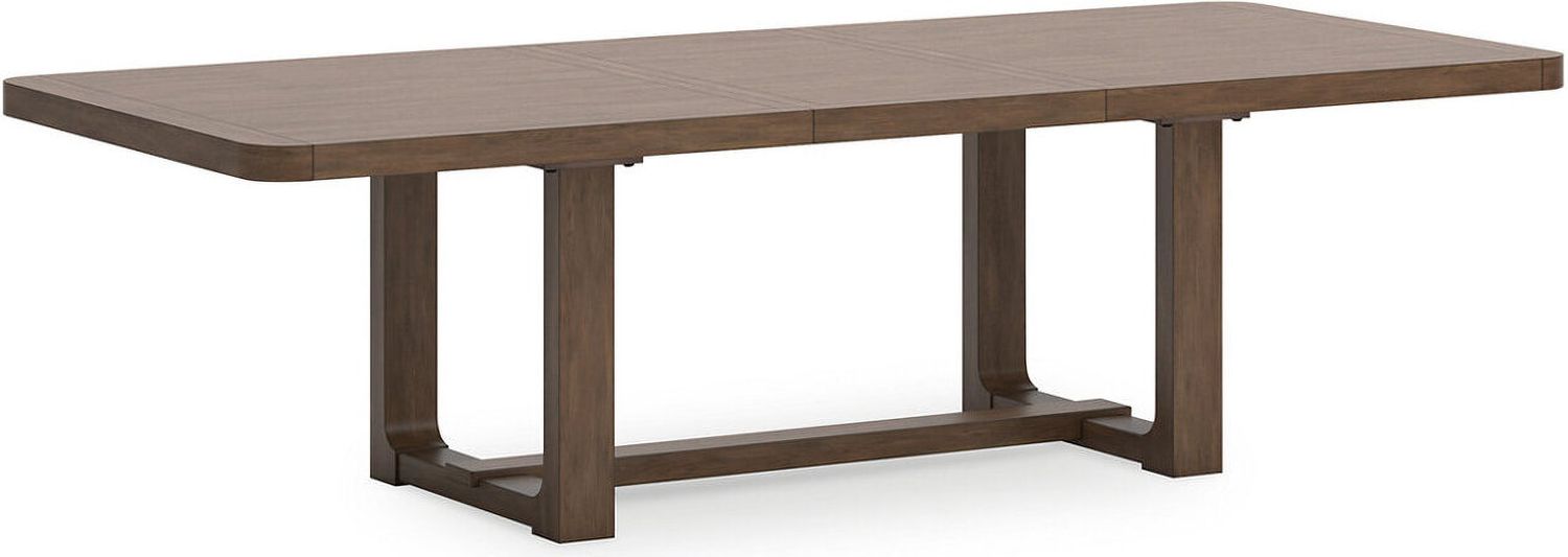 Cabalynn Light Brown Rectangular Dining Room Extension Table D97435