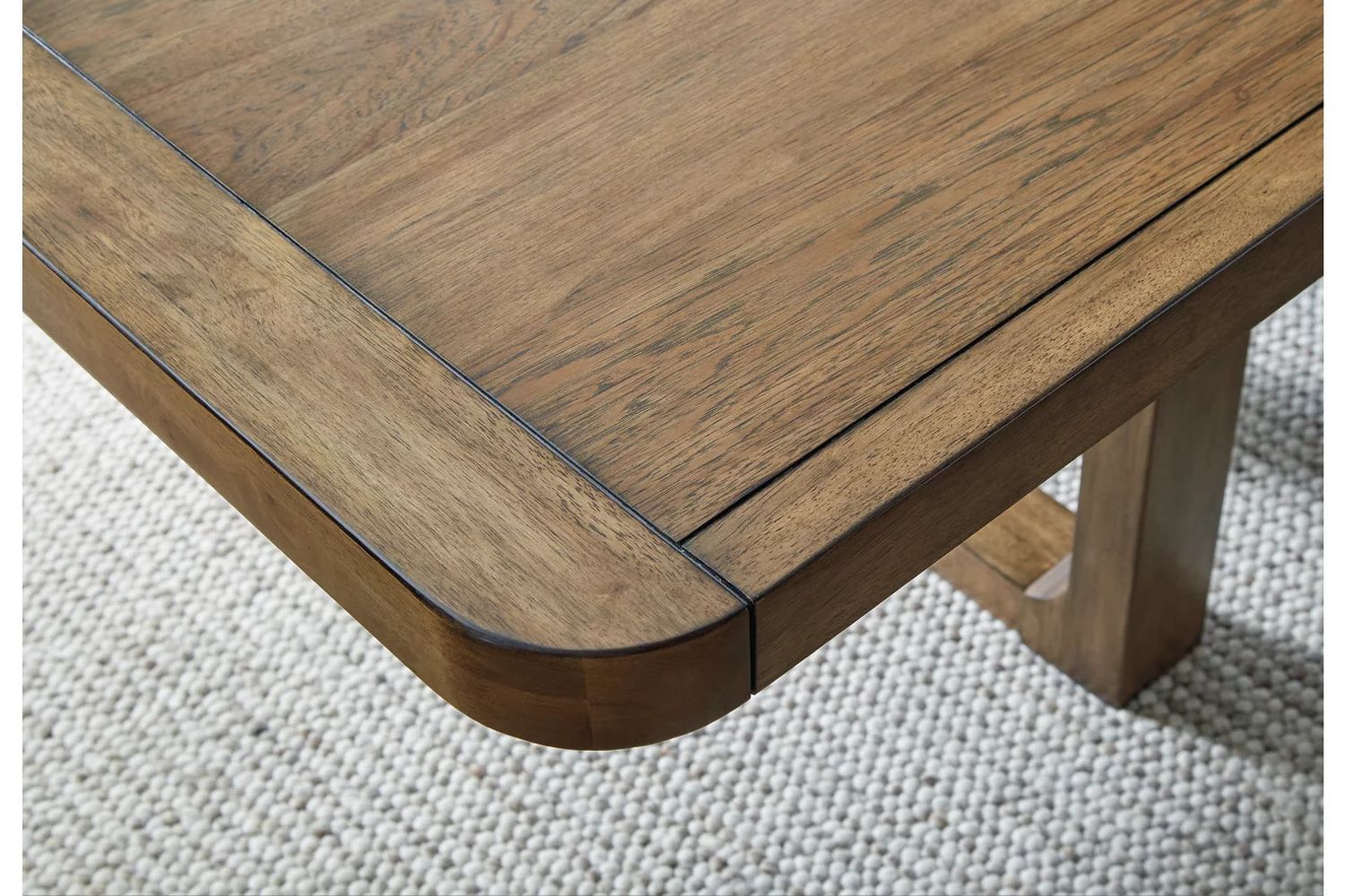 Cabalynn Light Brown Rectangular Dining Room Extension Table D97435