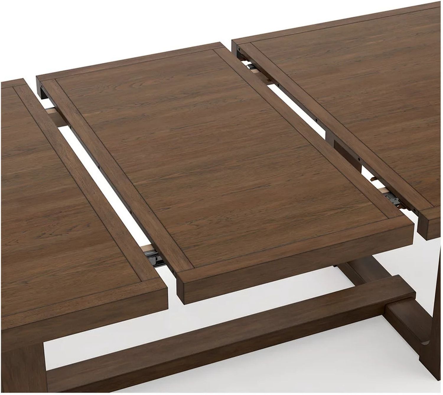 Cabalynn Light Brown Rectangular Dining Room Extension Table D97435