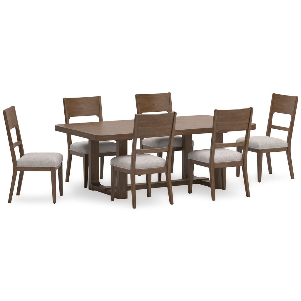 Cabalynn Light Brown Rectangular Dining Room Extension Table D97435