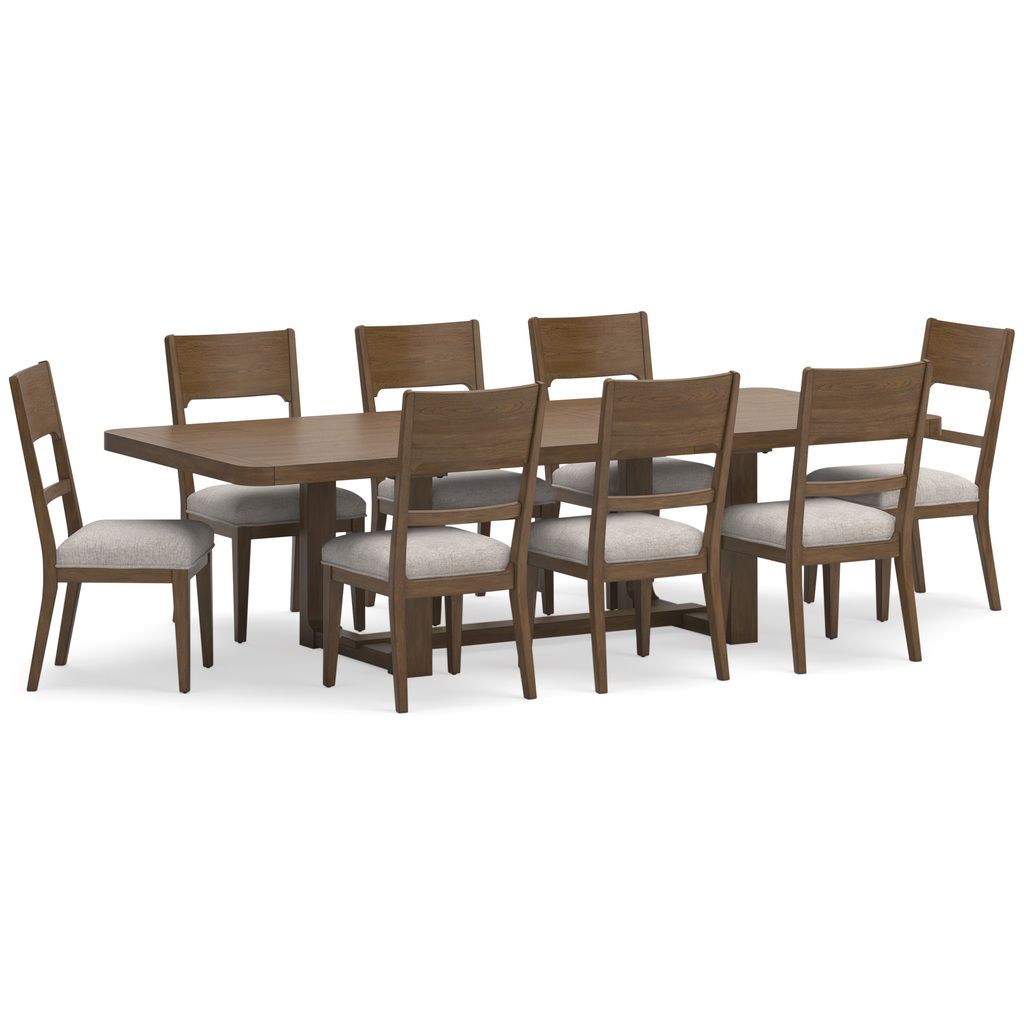 Cabalynn Light Brown Rectangular Dining Room Extension Table D97435