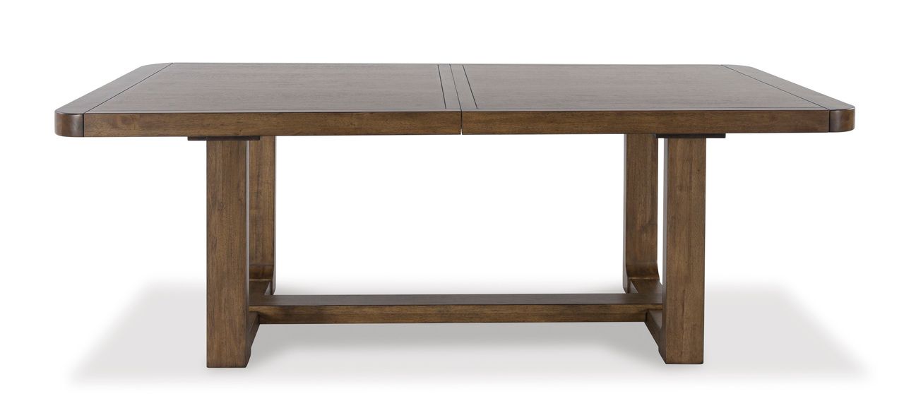 Cabalynn Light Brown Rectangular Dining Room Extension Table D97435