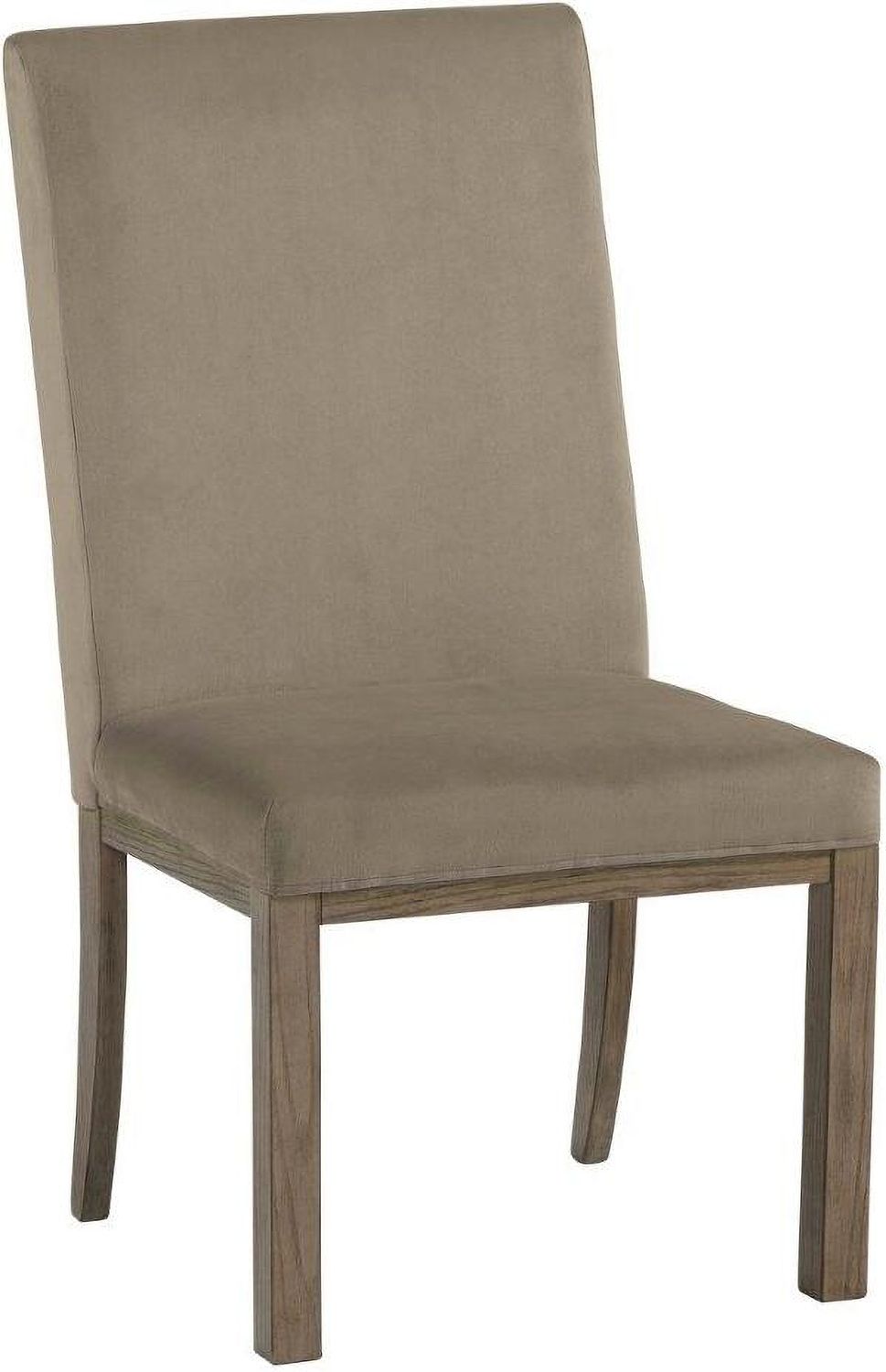 Chrestner Brown Upholstered Side Chair Set Of 2 D98301