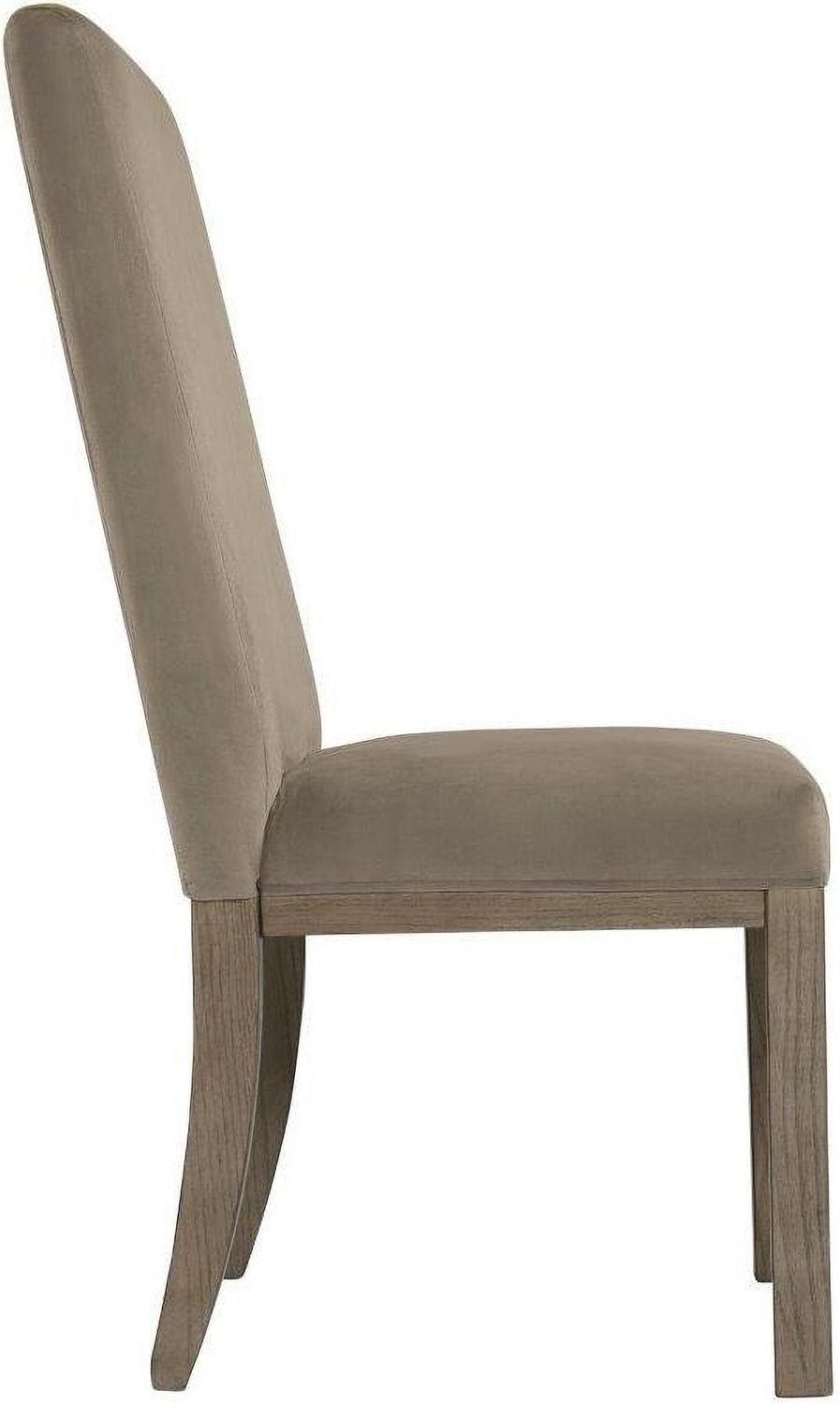 Chrestner Brown Upholstered Side Chair Set Of 2 D98301