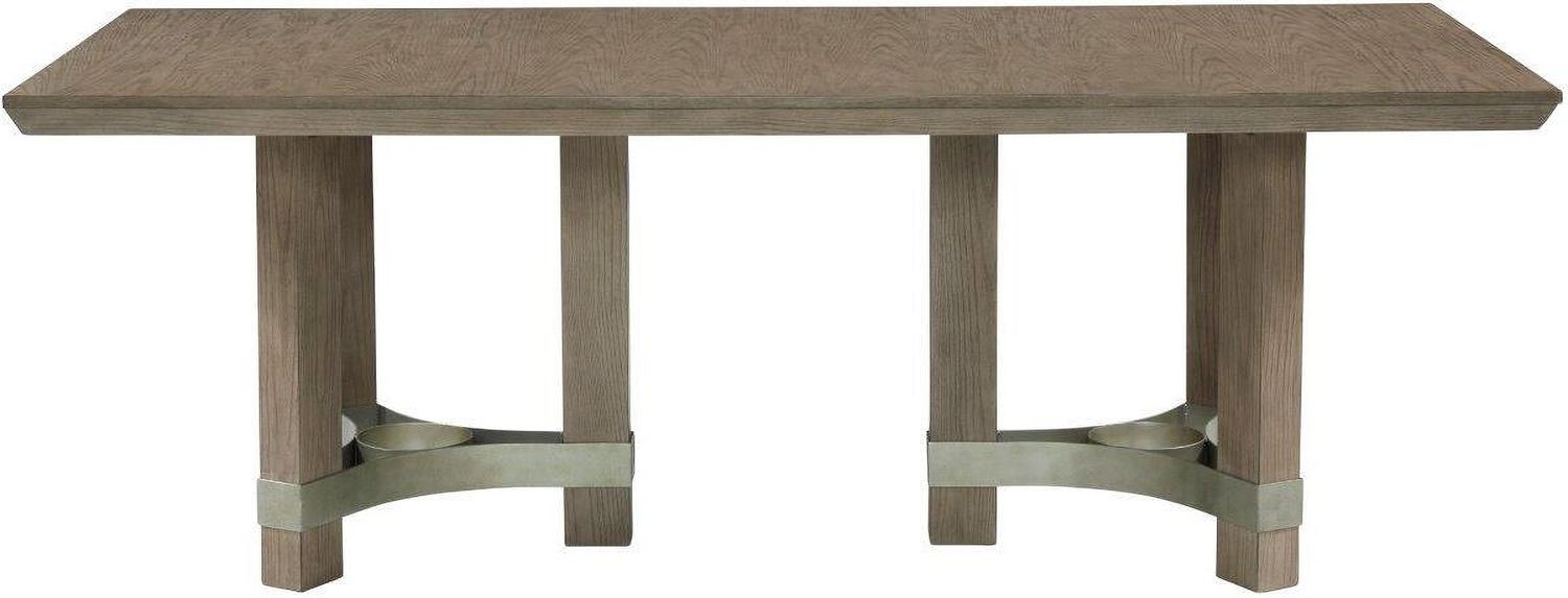 Chrestner Grey Rectangular Dining Table D98325