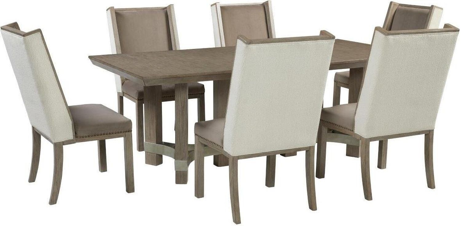 Chrestner Grey Rectangular Dining Table D98325