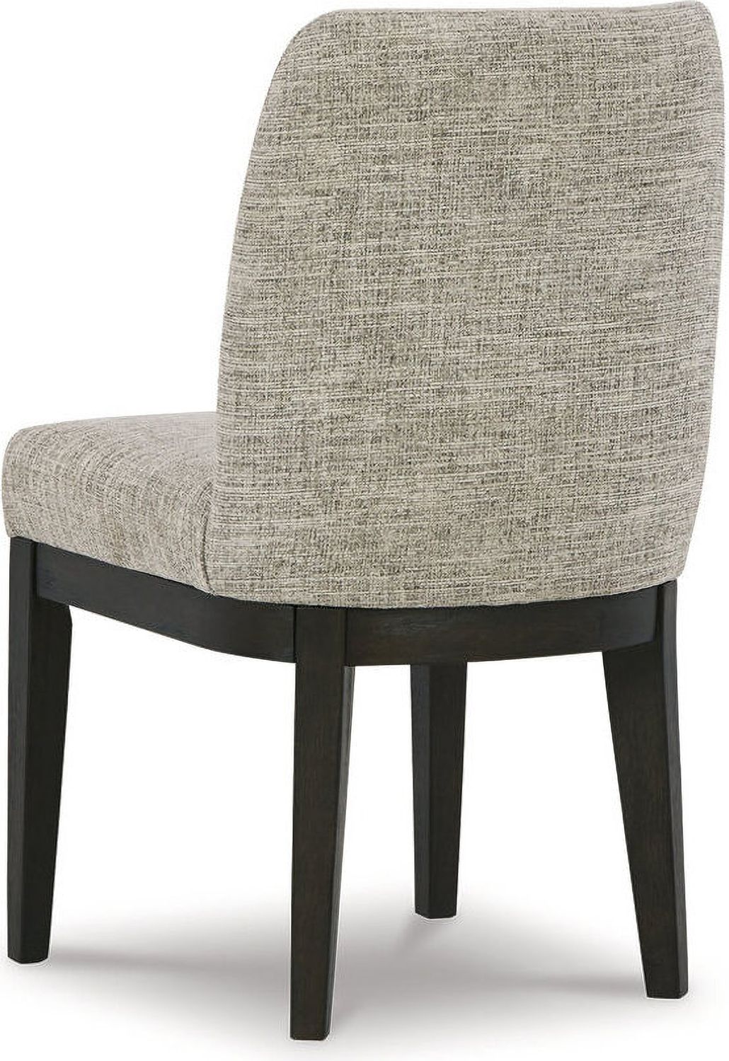 Burkhaus Dark Brown Dining Upholstered Side Chair Set of 2 D98401