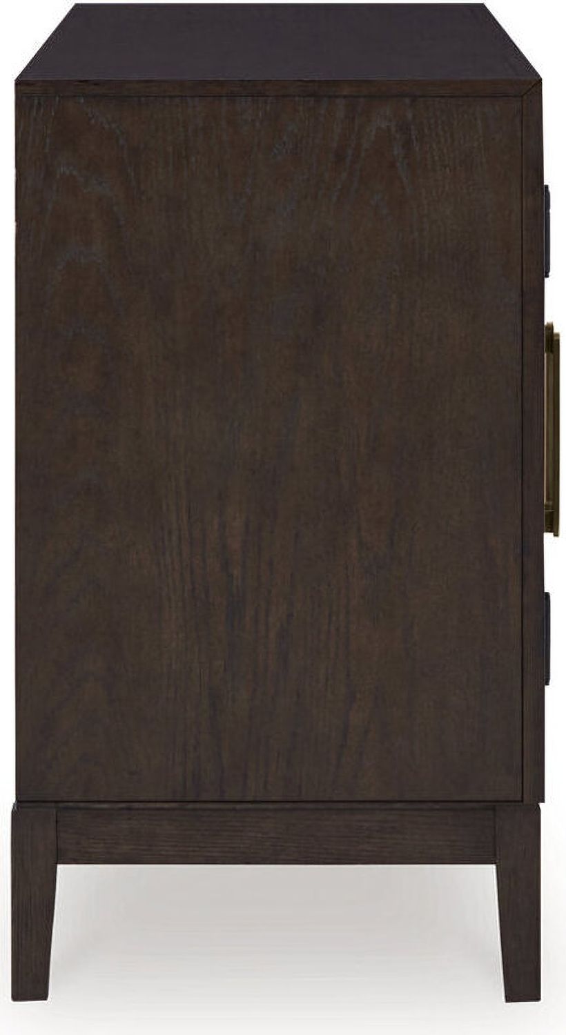Burkhaus Dark Brown Dining Room Server D98460