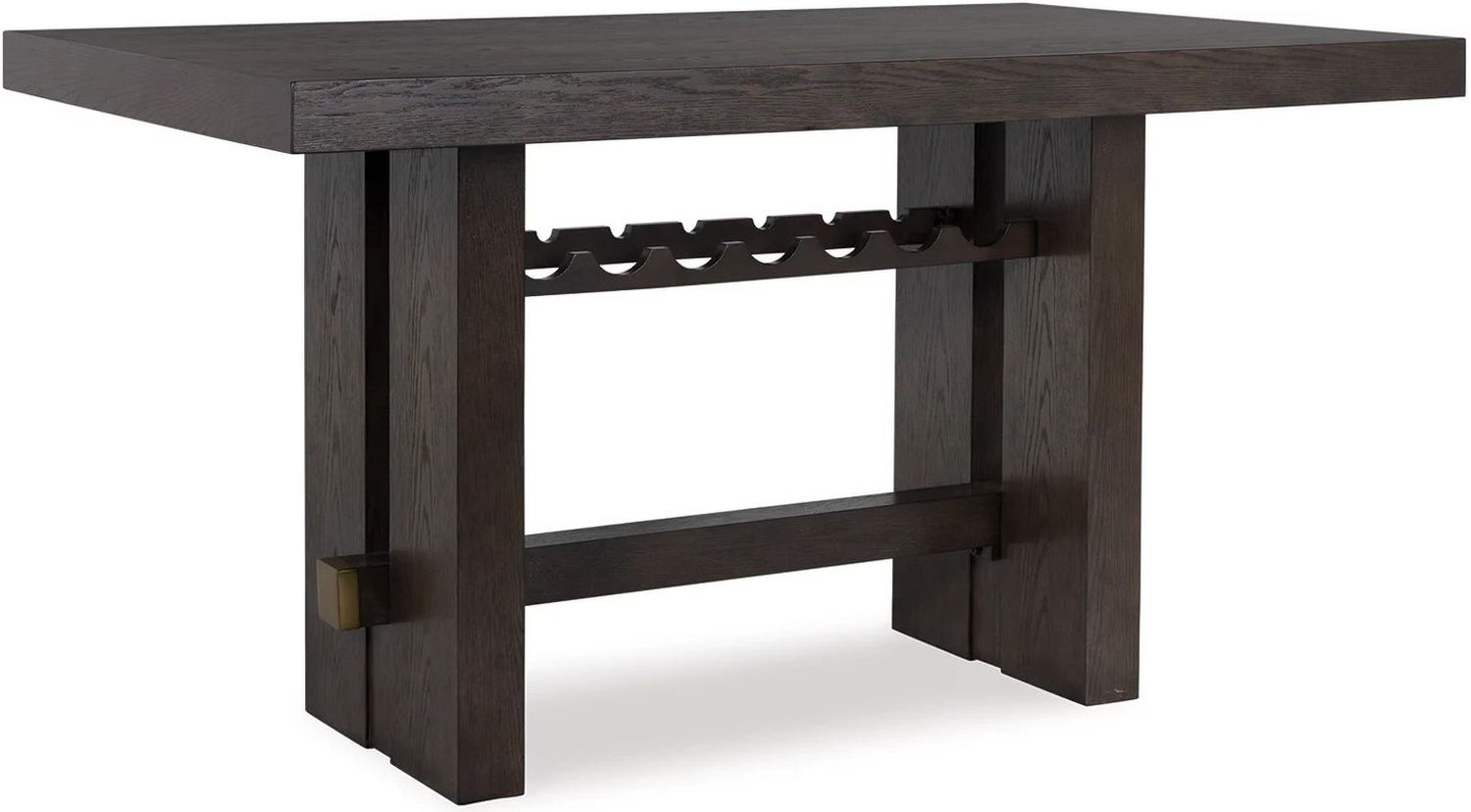 Burkhaus Counter Height Dining Room Set In Dark Brown D984D5