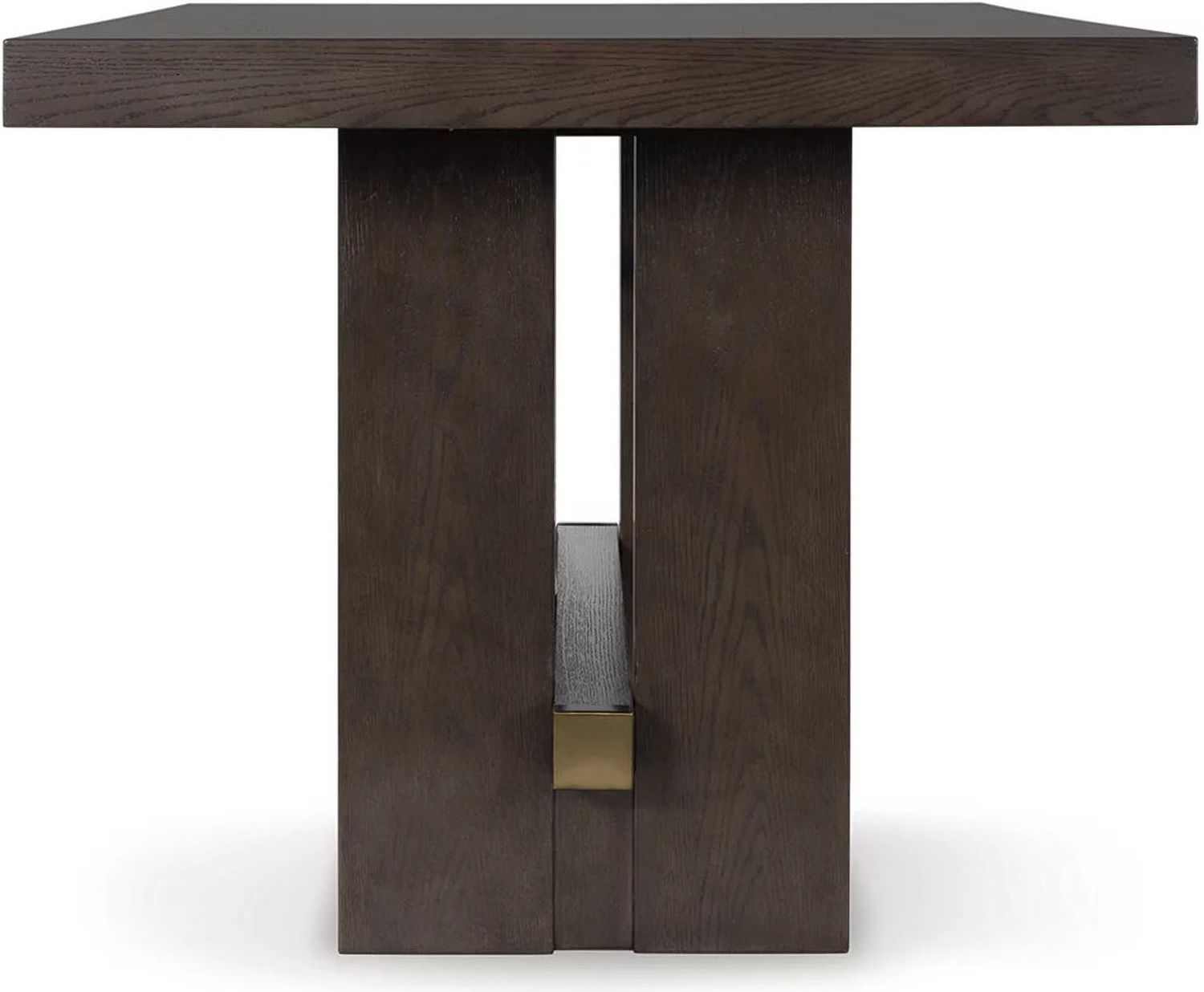 Burkhaus Counter Height Dining Room Set In Dark Brown D984D5