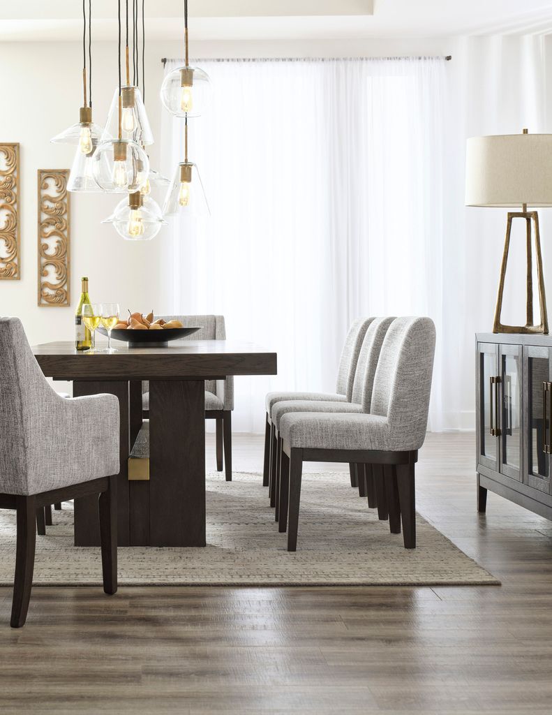Burkhaus Counter Height Dining Room Set In Dark Brown D984D5