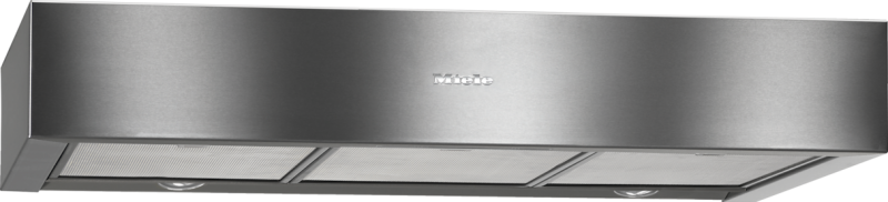 30‑inch built‑under ventilation hood with energy-efficient LED lighting and sliding switch for simple operation. DA1280