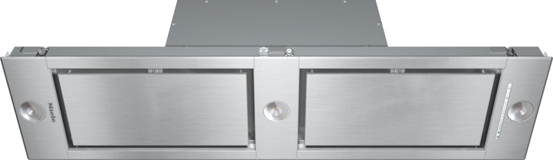 Insert ventilation hood with energy-efficient LED lighting and backlit controls for easy use. DA2628