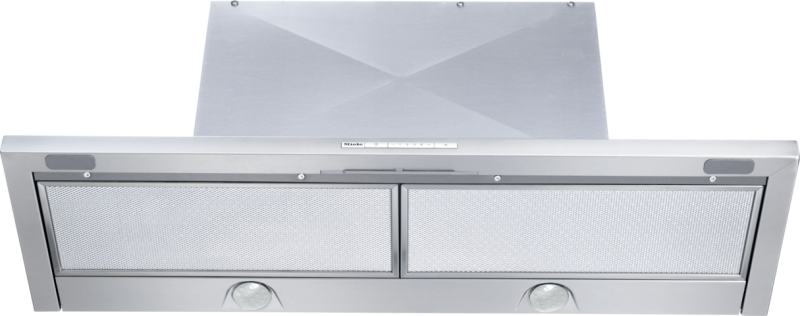 Built‑in ventilation hood with energy-efficient LED lighting and backlit controls for easy use. DA3496