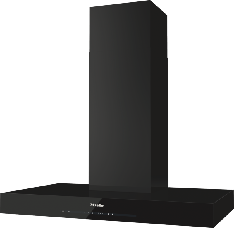 Wall ventilation hood with energy-efficient LED lighting and touch controls for simple operation. DA6698WPURISTICEDITION6000