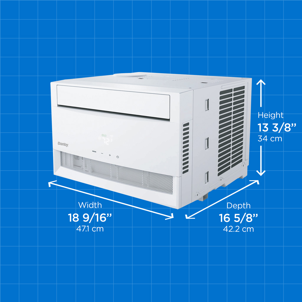8,000 Btu Window Air Conditioner – Wireless – Cools Up To 350 Sq. Ft. DAC080B5WDB