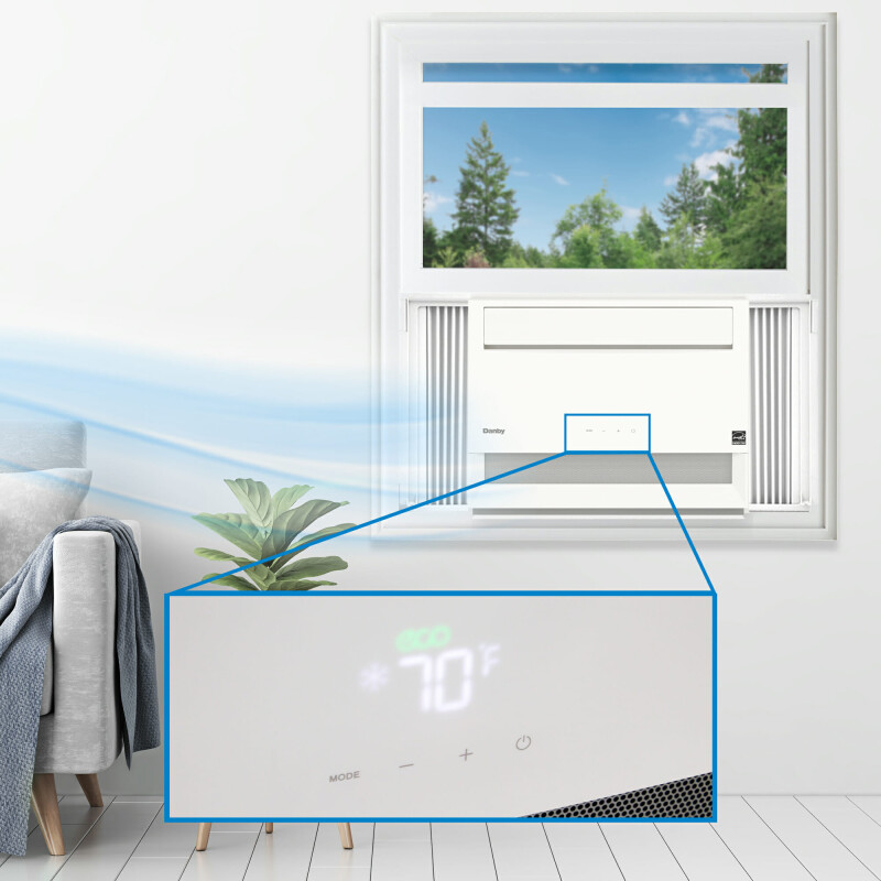 8,000 Btu Window Air Conditioner – Wireless – Cools Up To 350 Sq. Ft. DAC080B5WDB