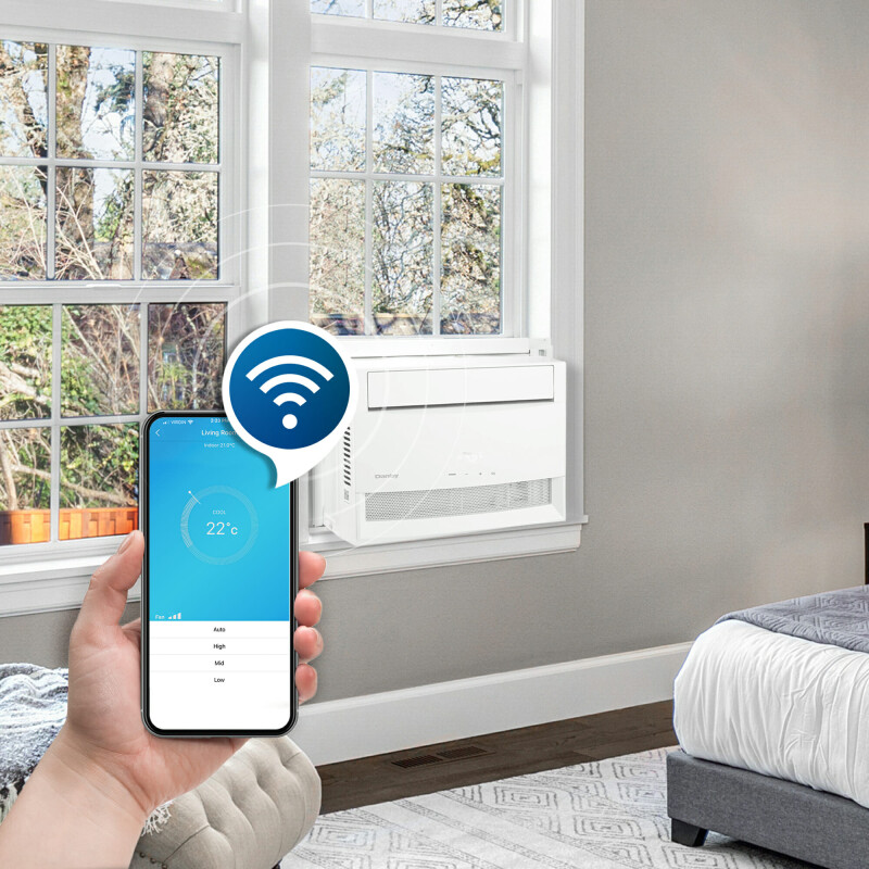 8,000 Btu Window Air Conditioner – Wireless – Cools Up To 350 Sq. Ft. DAC080B5WDB
