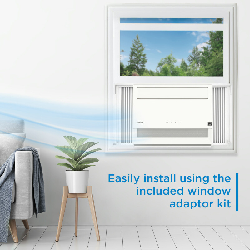 8,000 Btu Window Air Conditioner – Wireless – Cools Up To 350 Sq. Ft. DAC080B5WDB