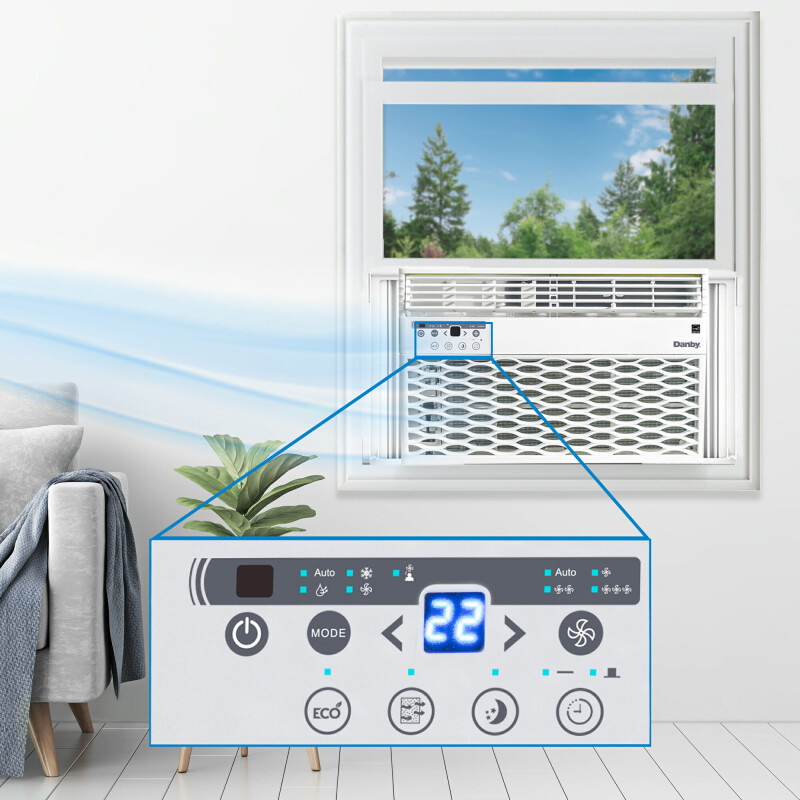 8,000 BTU Window AC DAC080EB6WDB