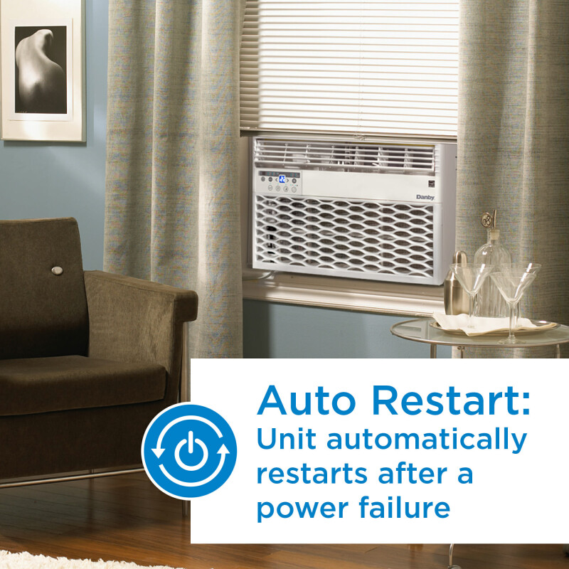 8,000 BTU Window AC DAC080EB6WDB