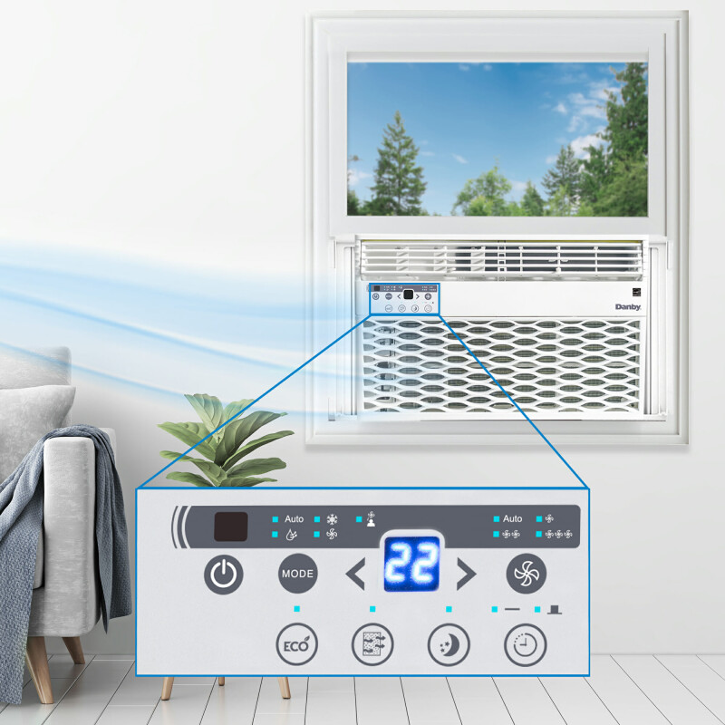 10,000 BTU Window AC view 12