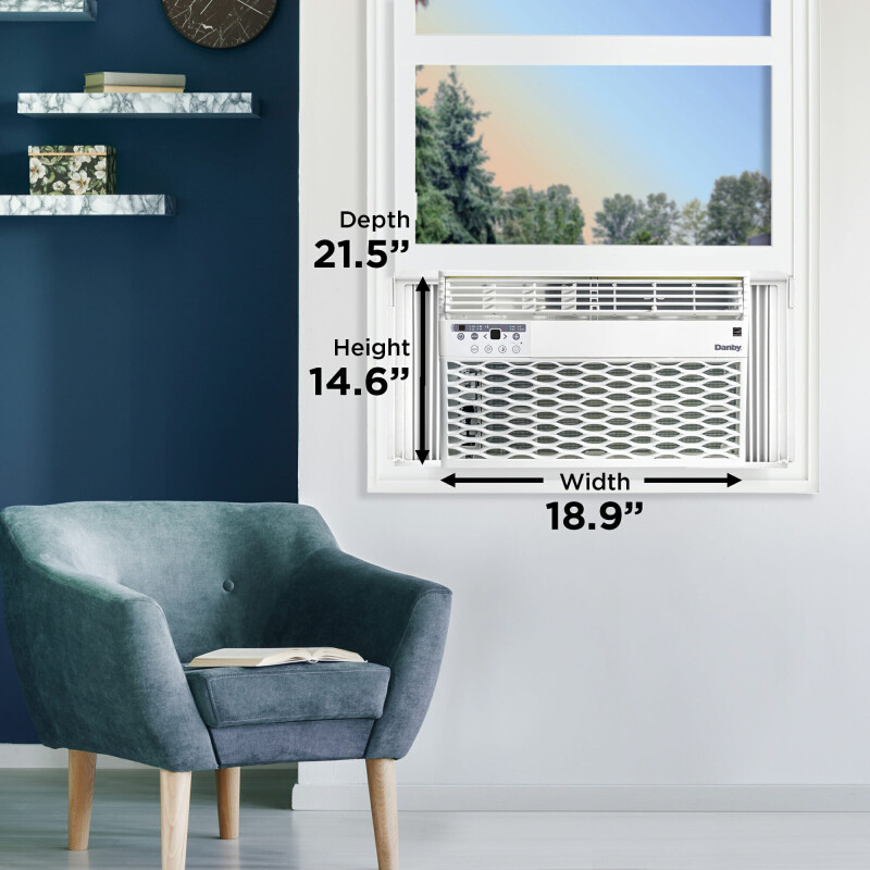 10,000 BTU Window AC view 11