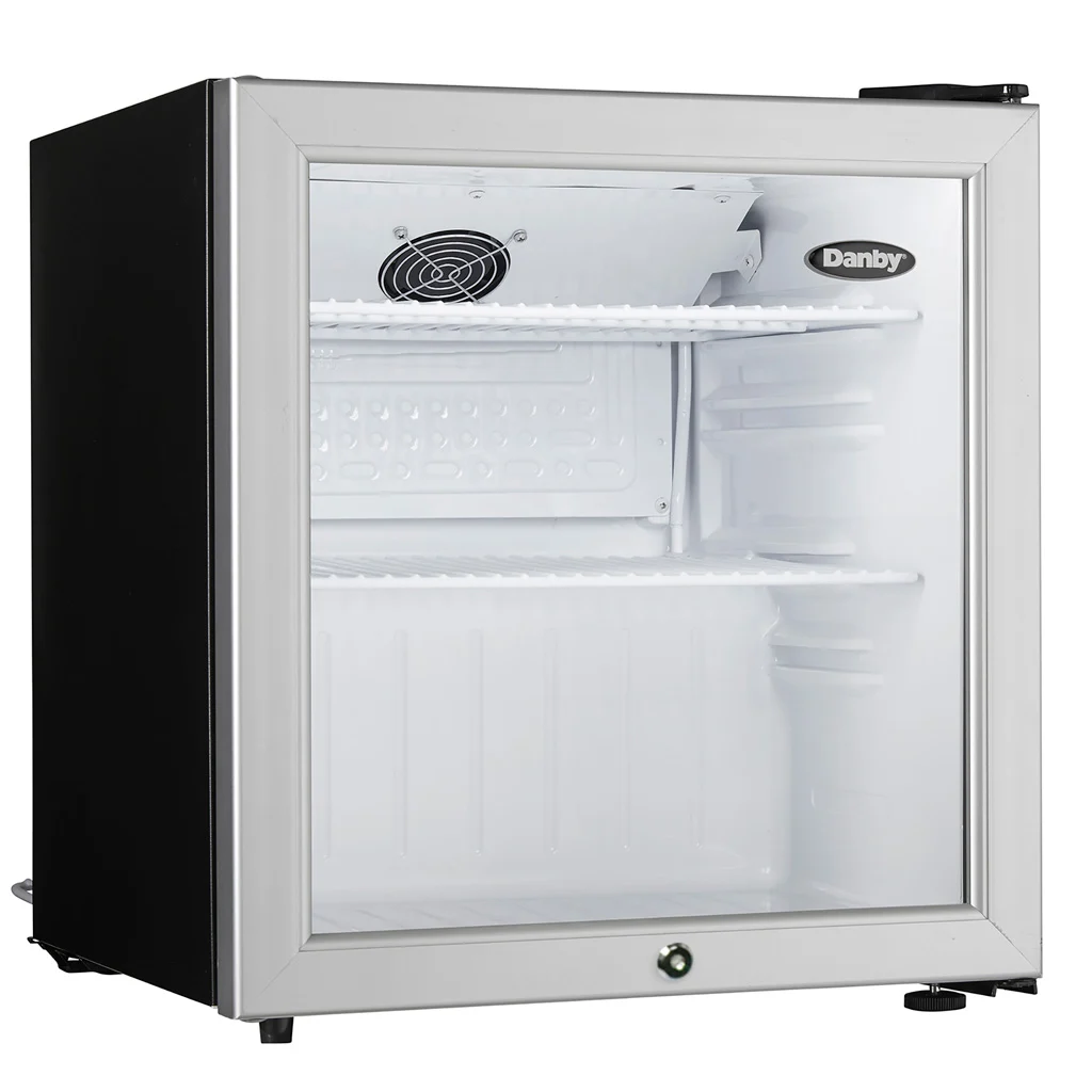1.6 cu. ft. Compact Glass Door Fridge view 2