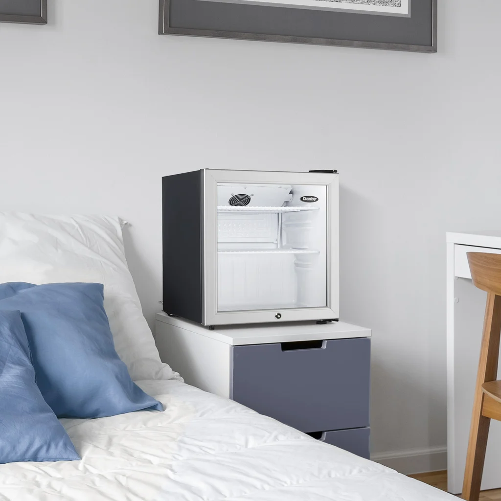 1.6 cu. ft. Compact Glass Door Fridge view 5