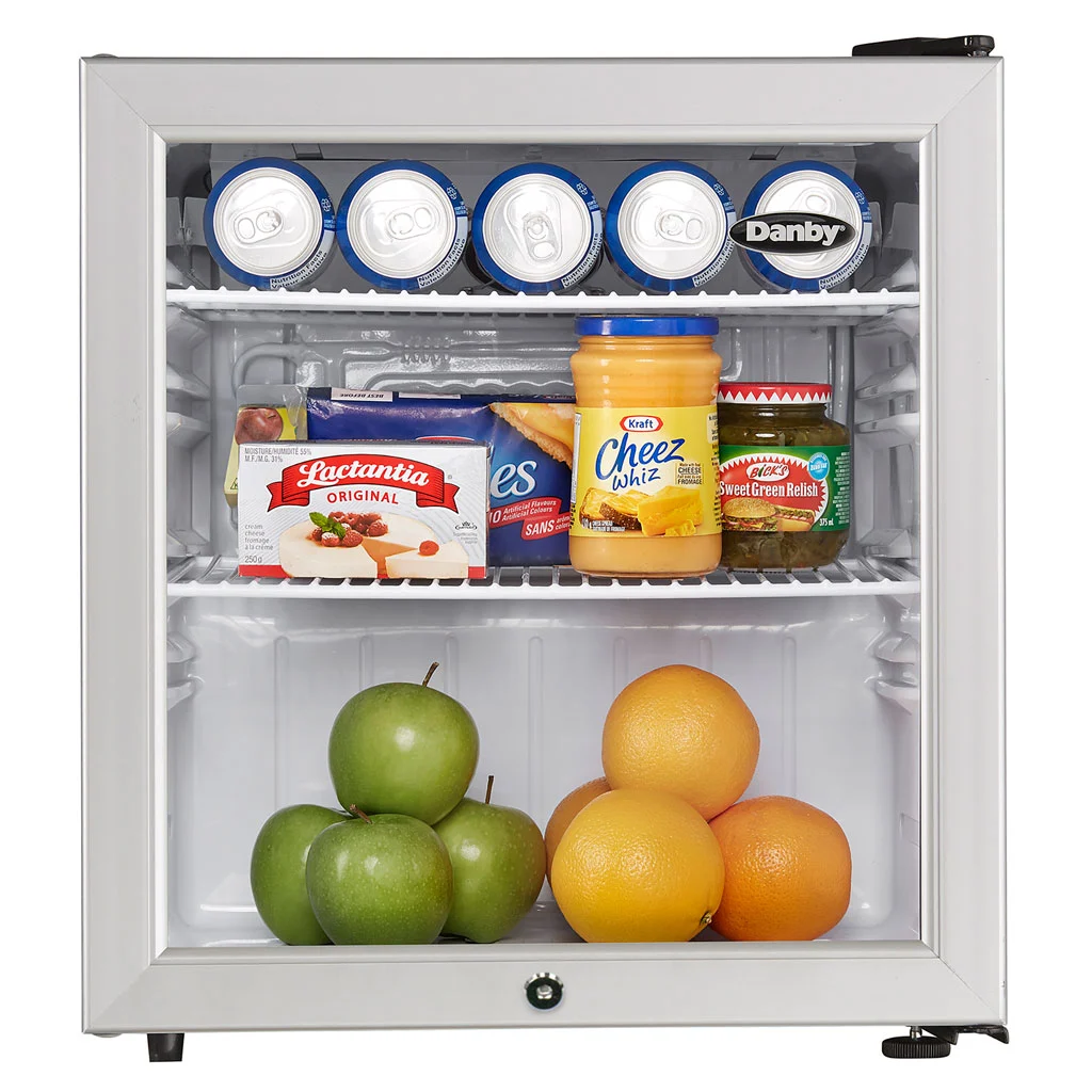 1.6 cu. ft. Compact Glass Door Fridge view 8