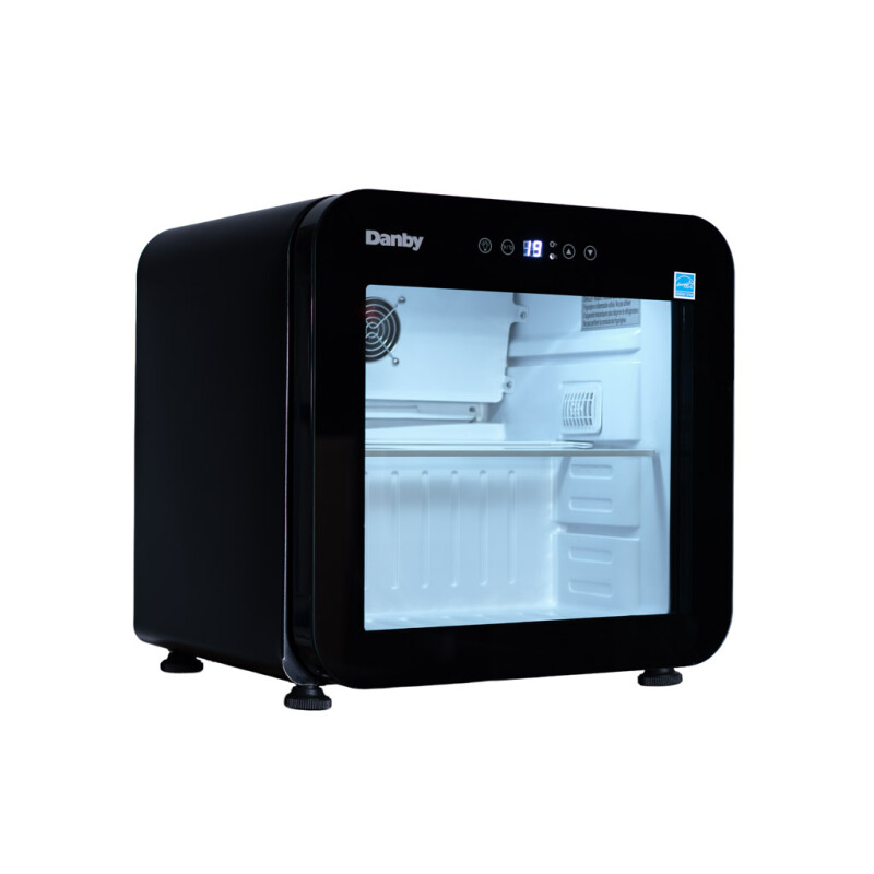 1.6 Cu. Ft. Glass Door Mini Refrigerator DAG016A5BDH