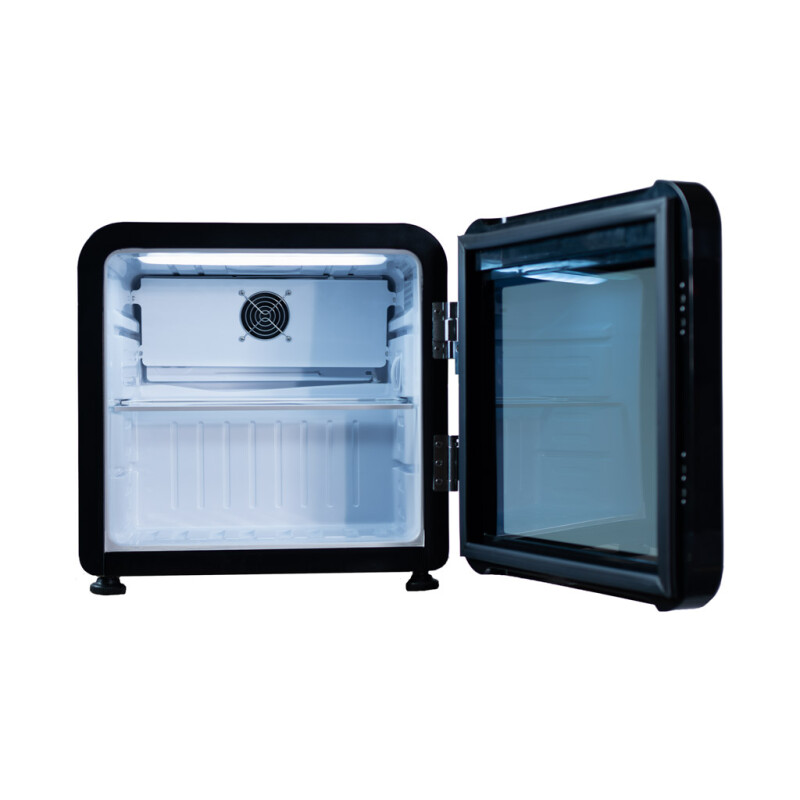 1.6 Cu. Ft. Glass Door Mini Refrigerator DAG016A5BDH