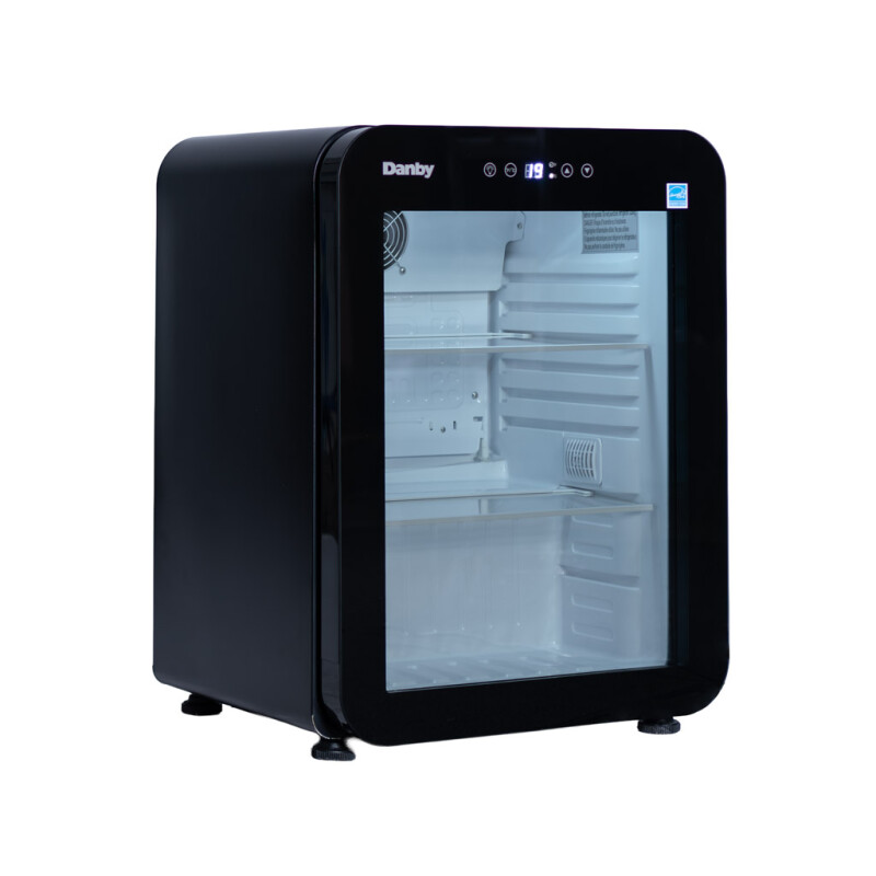 2.2 Cu. Ft. Glass Door Mini Refrigerator DAG022A5BDH