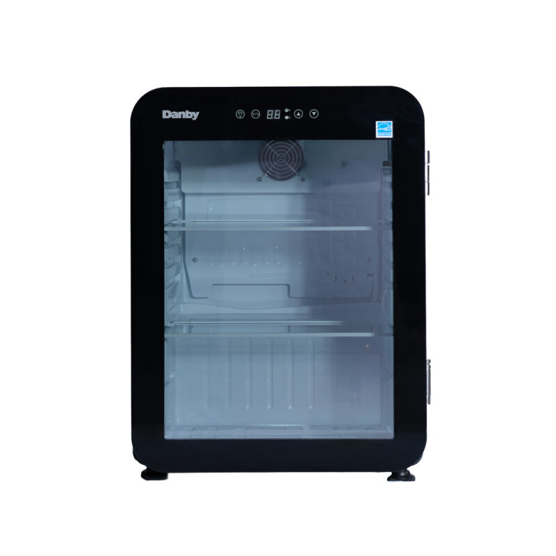 2.2 Cu. Ft. Glass Door Mini Refrigerator DAG022A5BDH