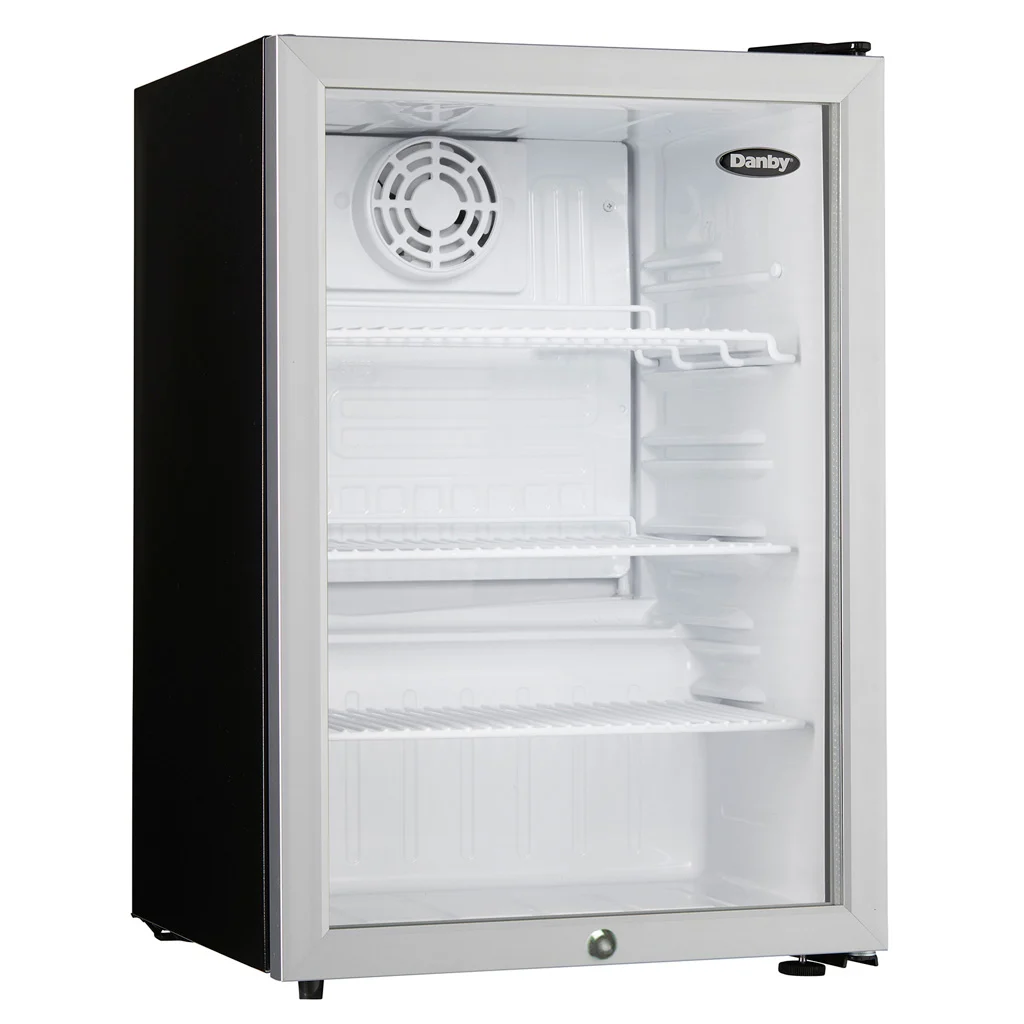 Commercial 2.6 cu. ft. Compact Glass Door Fridge DAG026A2BDB