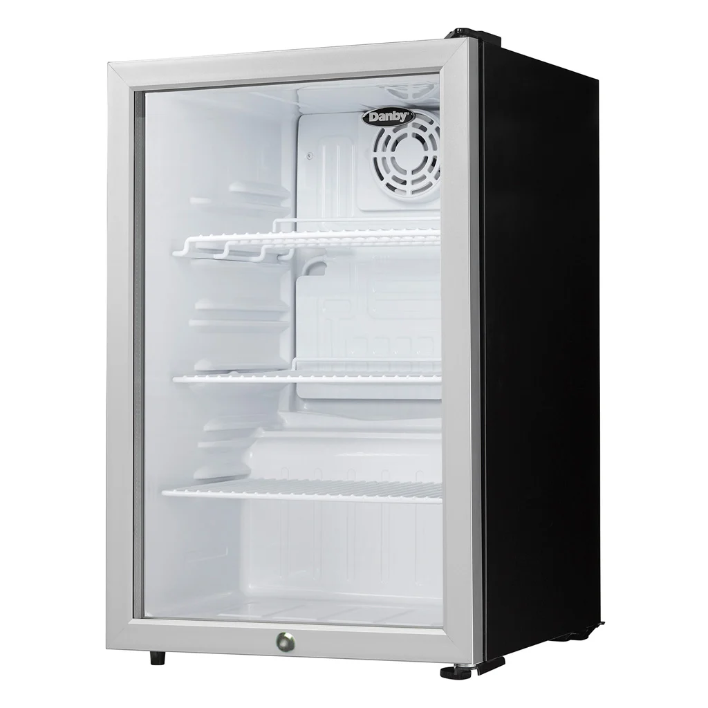 Commercial 2.6 cu. ft. Compact Glass Door Fridge DAG026A2BDB