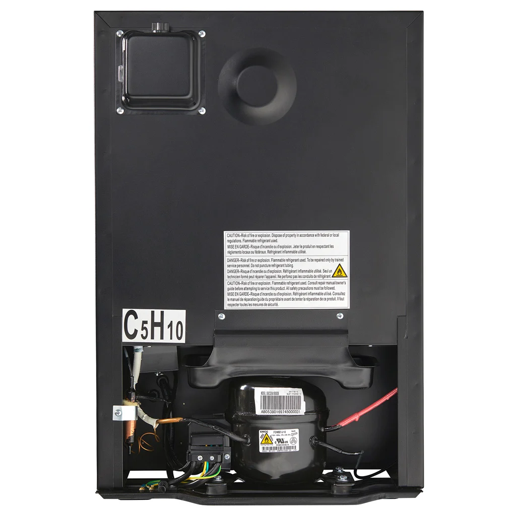 Commercial 2.6 cu. ft. Compact Glass Door Fridge DAG026A2BDB