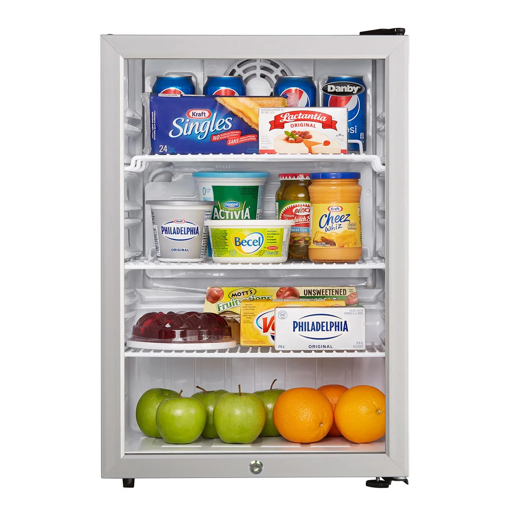 Commercial 2.6 cu. ft. Compact Glass Door Fridge DAG026A2BDB