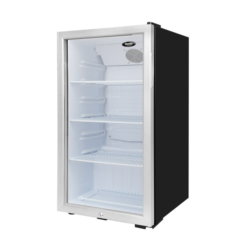 3.3 Cu. Ft. Commercial Glass Door Mini Refrigerator DAG033A2BDB