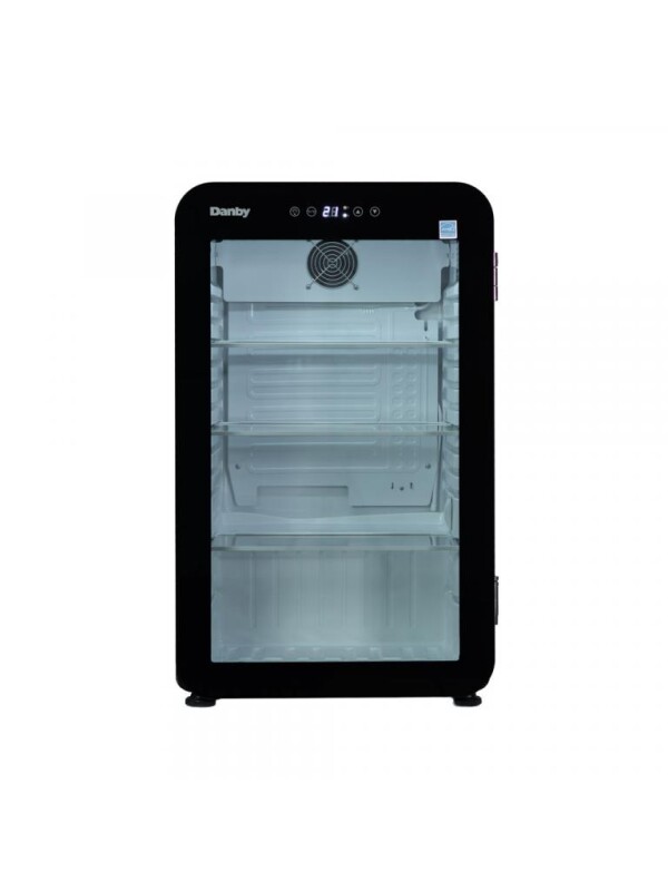 3.3 Cu. Ft. Glass Door Mini Refrigerator DAG033A5BDH