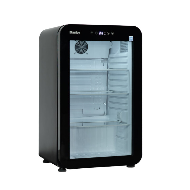 3.3 Cu. Ft. Glass Door Mini Refrigerator DAG033A5BDH