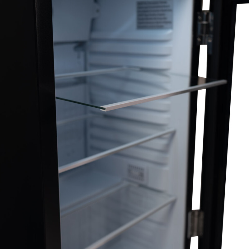 3.3 Cu. Ft. Glass Door Mini Refrigerator DAG033A5BDH