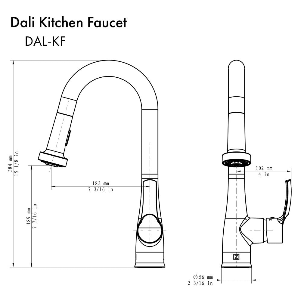 Dali Kitchen Faucet DALKFMB