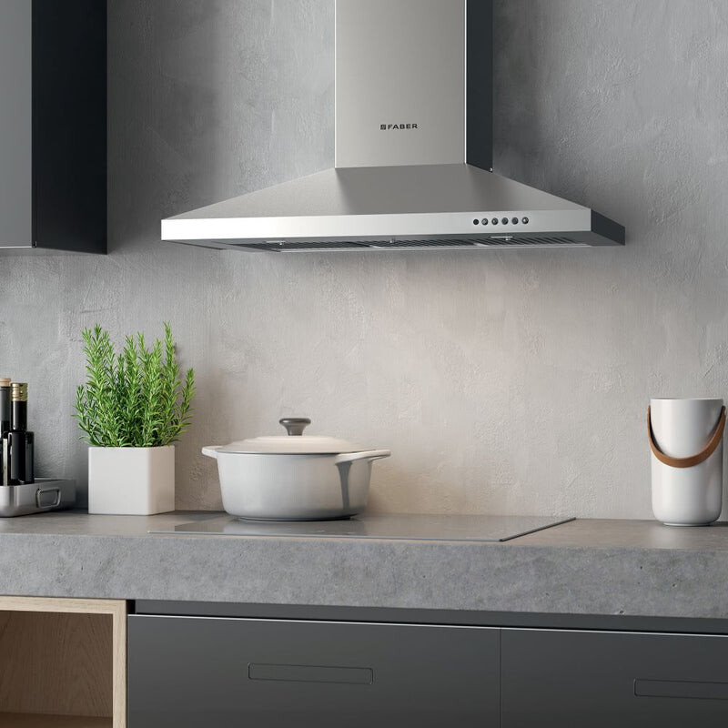 Dama 36" Wall Range Hood 295/395/600 CFM view 2