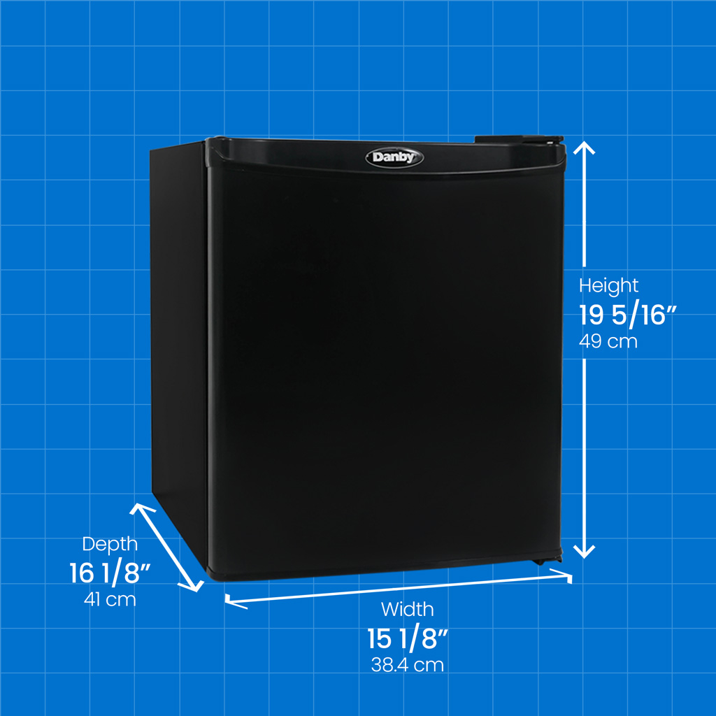 1.0 Cu. Ft. Compact Fridge DAR010A1BDB